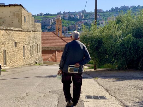 Chemin vers l’église
